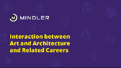 interaction between art and architecture and related careers